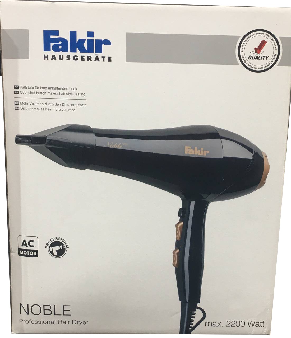 سشوار فکر مدل نوبل noble ac